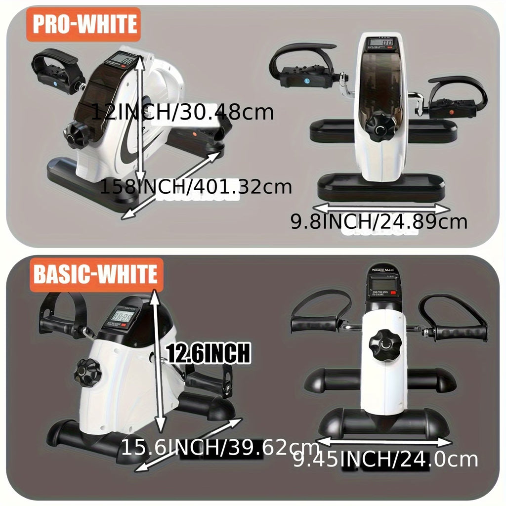 Portable Elliptical Trainer. Featuring 8 adjustable resistance levels.