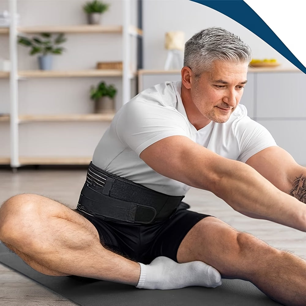 🏋️ Protect and support your lower back with this Breathable Back Support Belt.