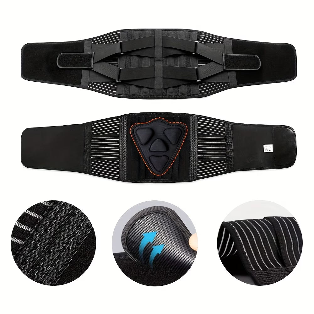 🏋️ Protect and support your lower back with this Breathable Back Support Belt.
