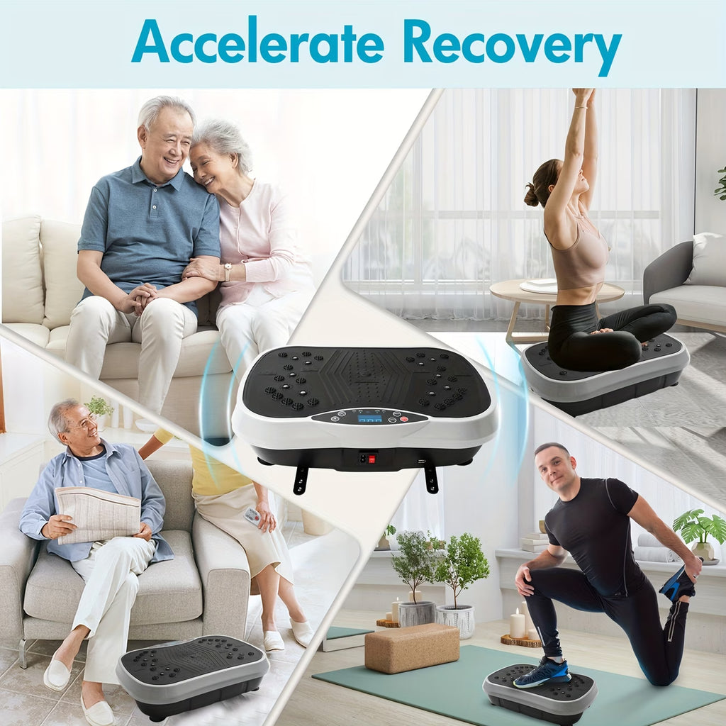 Transform your home workouts with this Fitness Stepper Vibration Platform.