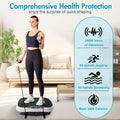 Transform your home workouts with this Fitness Stepper Vibration Platform.