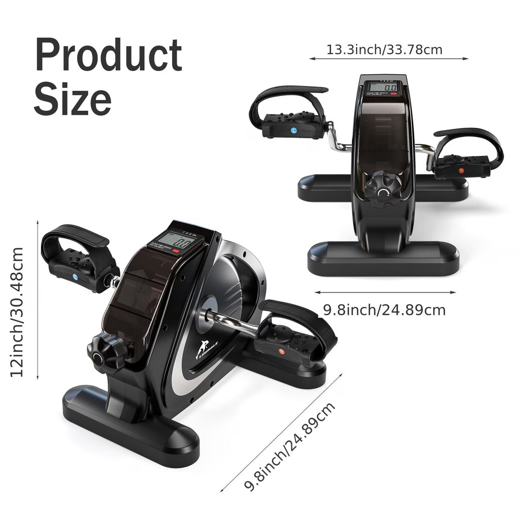 Portable Elliptical Trainer. Featuring 8 adjustable resistance levels.