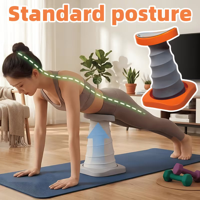Push-up Assist Device, Push-up Stand, Fitness Aid Tool, Provides Approximately 60% Assistance, Enhances Chest and Shoulder Strength, Effectively Trains Upper Limb Muscles, Improves Fitness Posture, Essential for Home Workouts, Suitable for Fitness