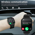 2-in-1 Smart Fitness Watch with Clip-On Wireless Earbuds | Bluetooth Calls, Music & Sports Tracker