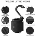 Lift heavier and train smarter with these Heavy-Duty Weight Lifting Hooks.