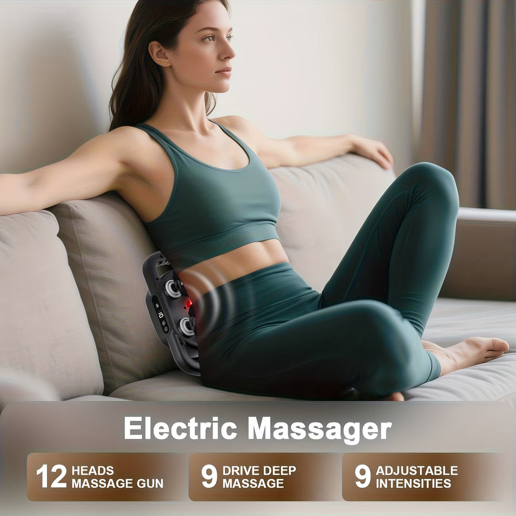 Relax and recover with this powerful Handheld Massage Gun.