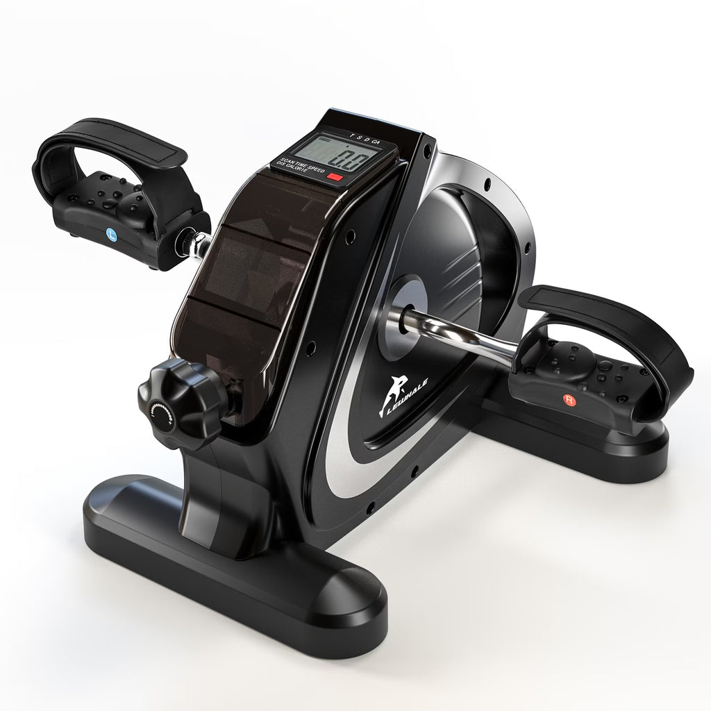 Portable Elliptical Trainer. Featuring 8 adjustable resistance levels.
