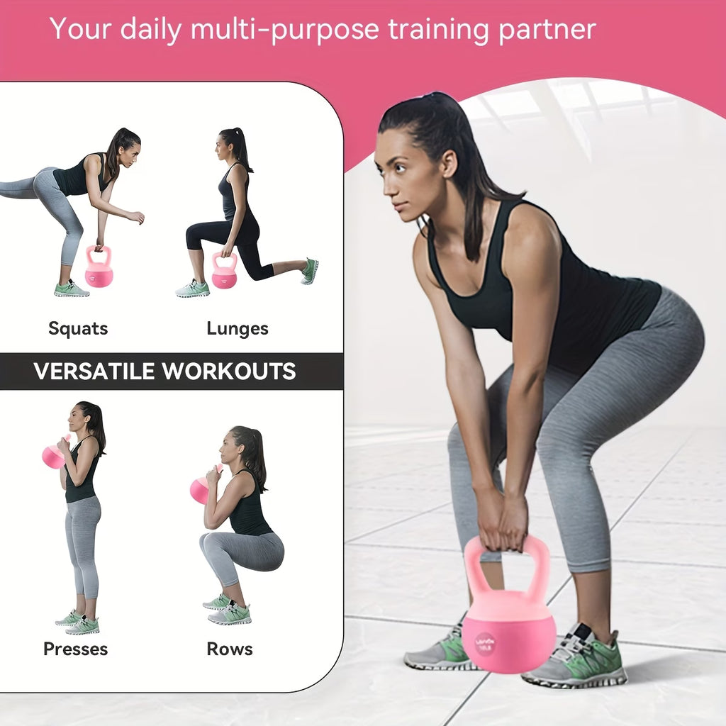 Train with confidence using the Soft Kettlebell.
