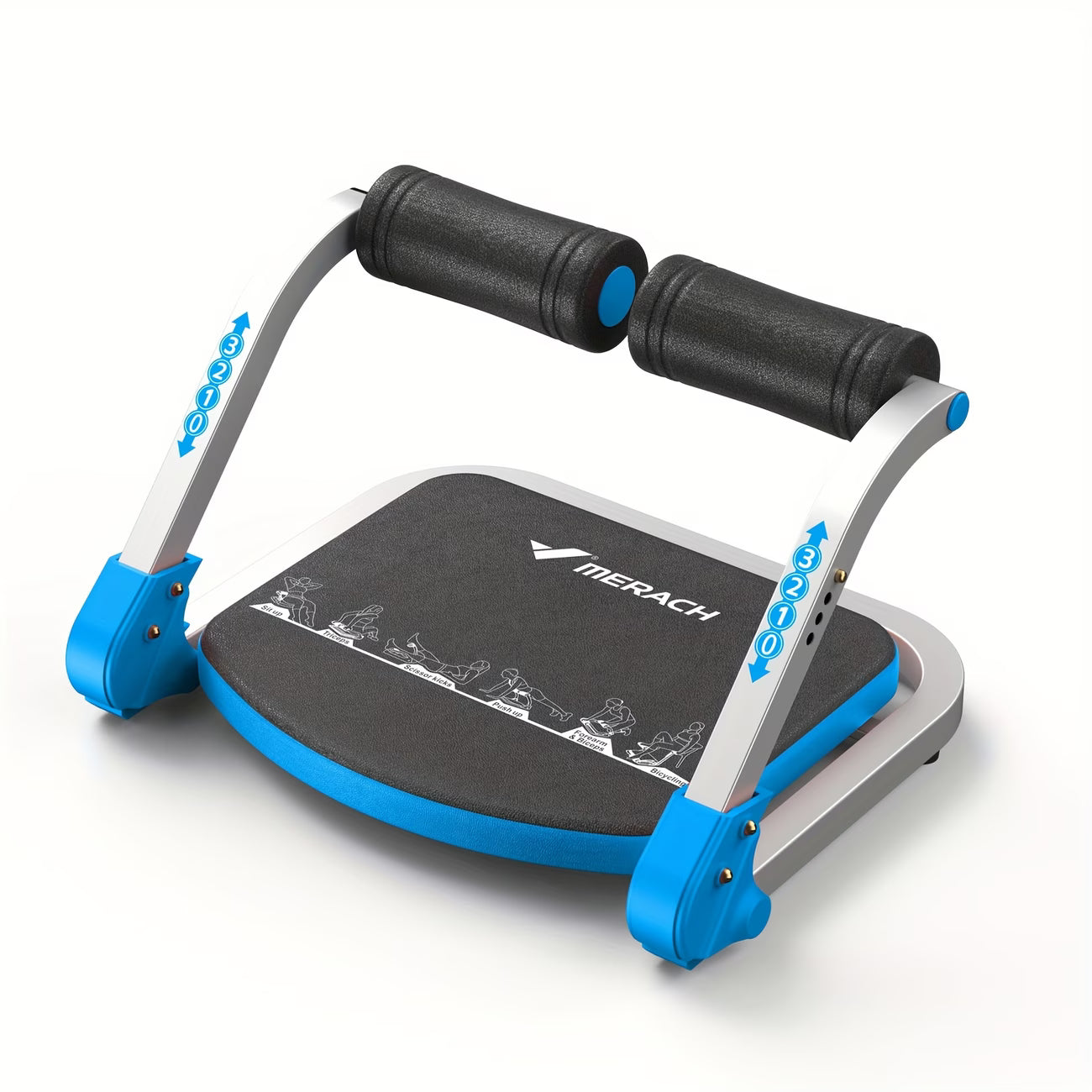 Multifunctional abdominal trainer, core strength, waist slimming, abdominal fitness home exercise equipment, home abdominal muscle training and abdominal loss fitness equipment