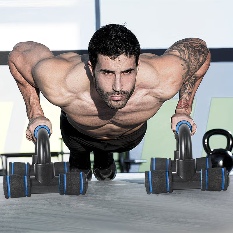 PushForce Pro – Non-Slip Push-Up Bars with Comfort Grip