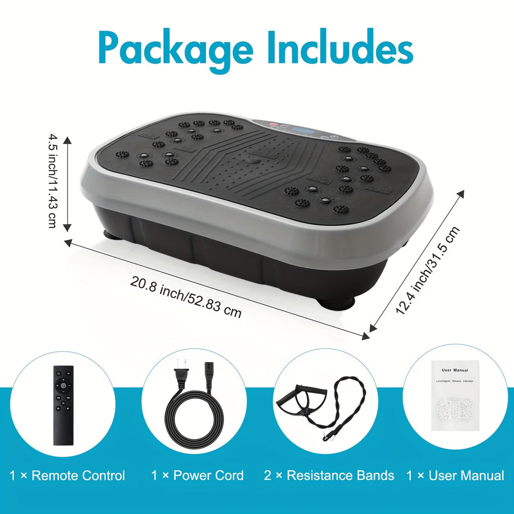 Transform your home workouts with this Fitness Stepper Vibration Platform.