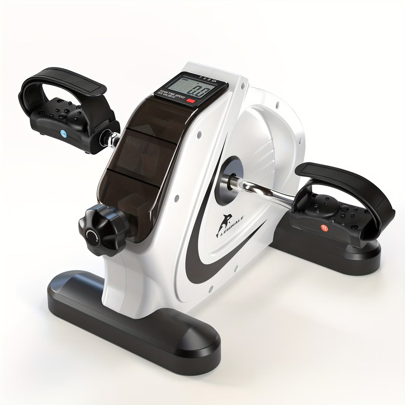 Portable Elliptical Trainer. Featuring 8 adjustable resistance levels.