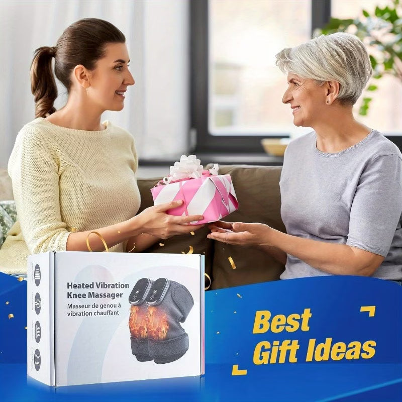 Experience soothing comfort with this 3-in-1 Heating & Vibration Massager.
