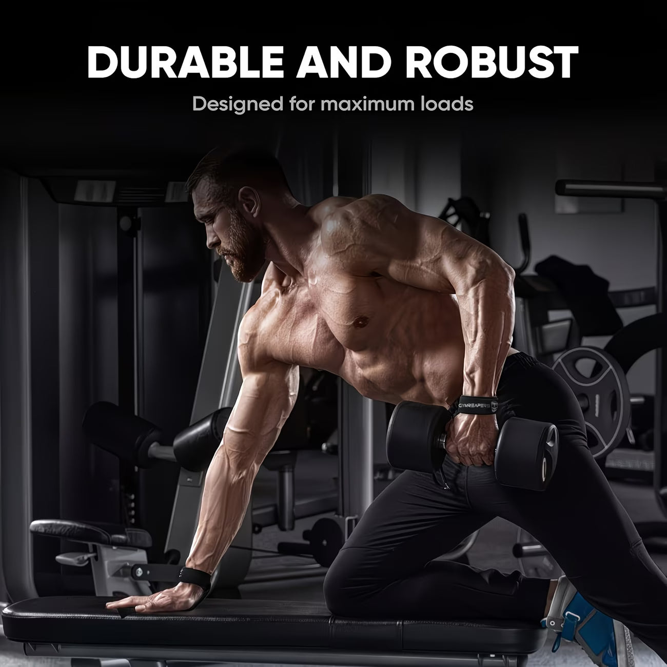 PowerLift Straps – Heavy-Duty Weightlifting Wrist Straps 🏋️‍♂️