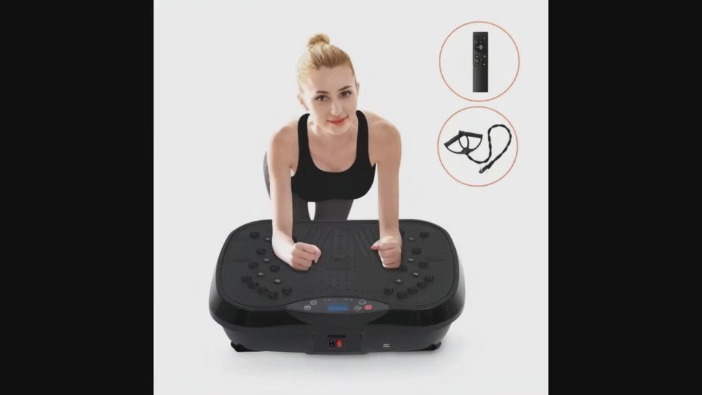 Transform your home workouts with this Fitness Stepper Vibration Platform.
