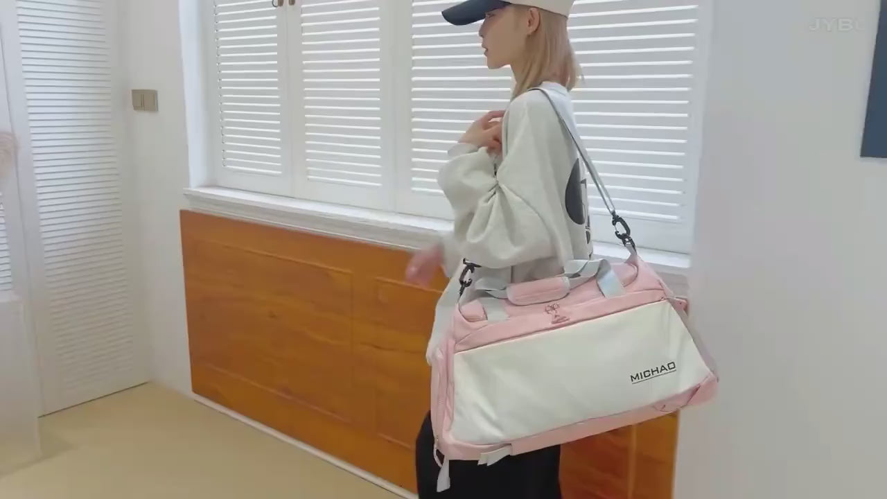 FlexCarry Weekender – Gym & Travel Duffel with Shoe Compartment