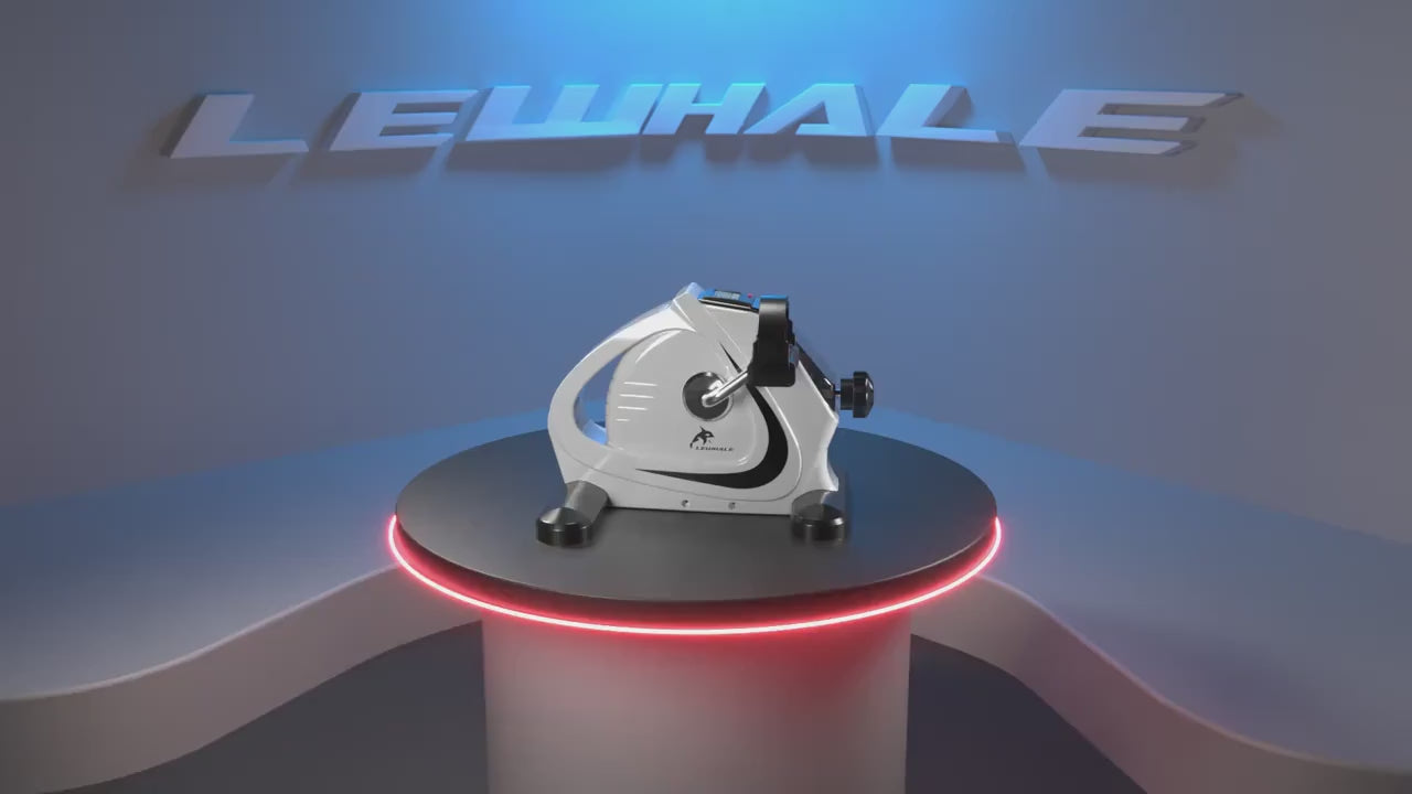 Portable Elliptical Trainer. Featuring 8 adjustable resistance levels.